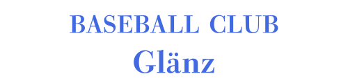 BASEBALL CLUB Glänz